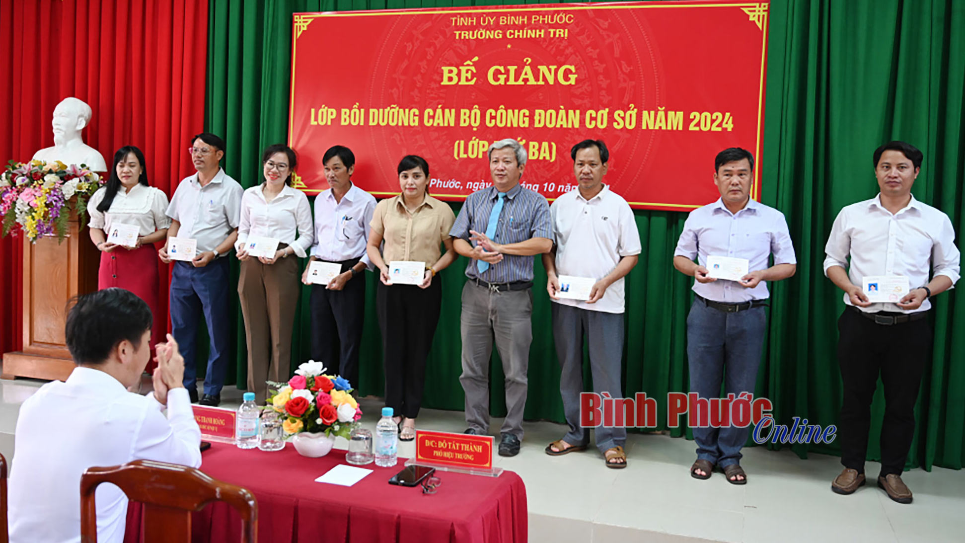 71 học viên hoàn thành lớp bồi dưỡng cán bộ công đoàn cơ sở năm 2024