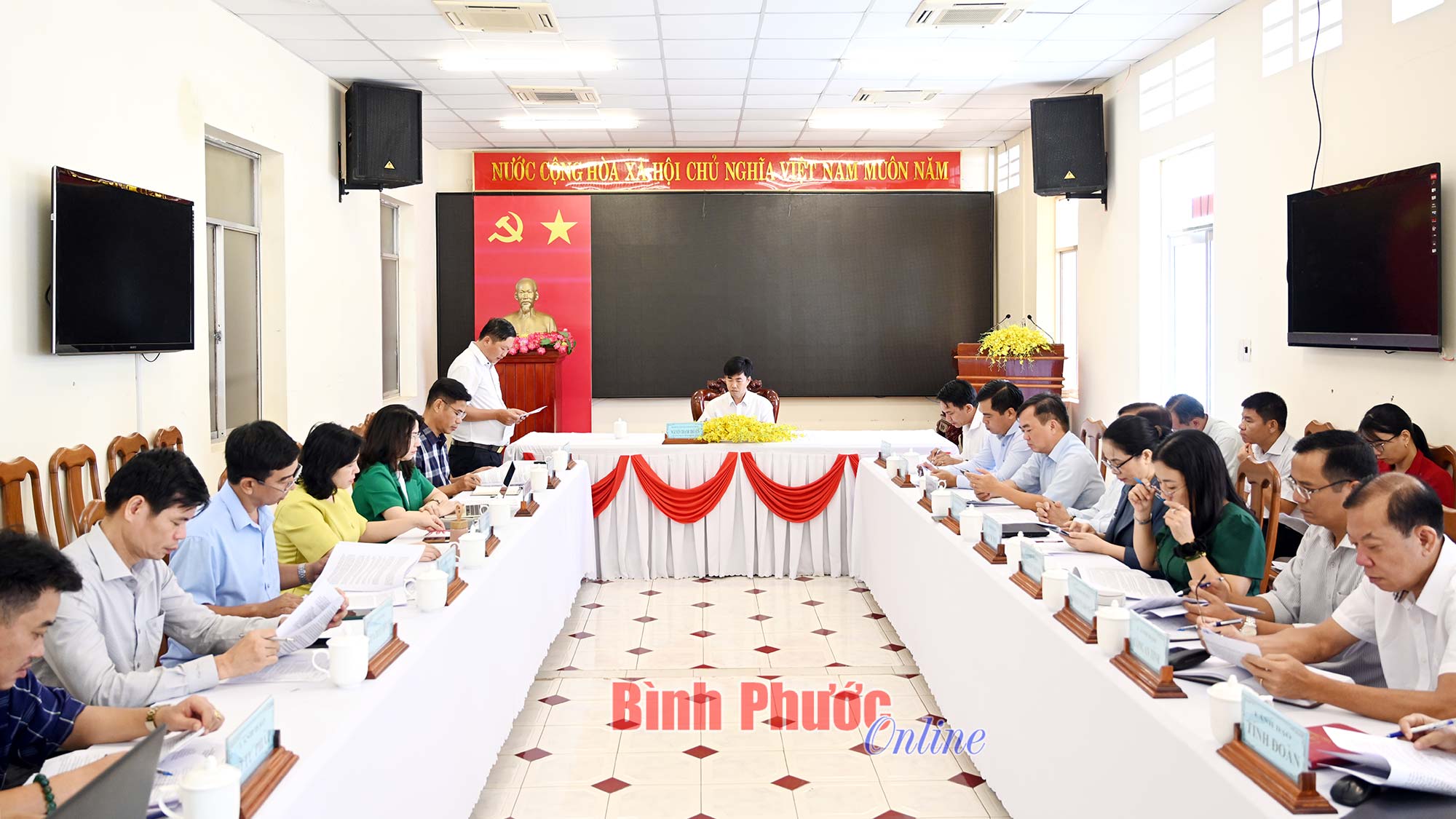 Ban Văn hóa - Xã hội, HĐND tỉnh họp thống nhất báo cáo giám sát