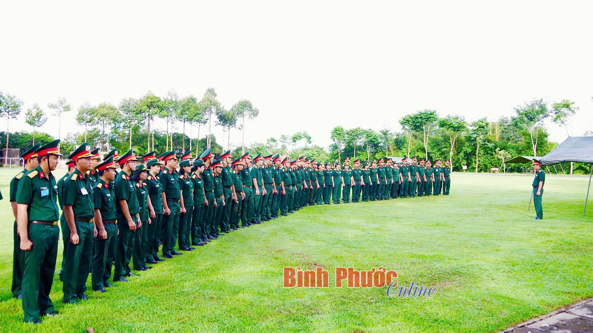 Binh đoàn 16 kiểm tra điều lệnh, thể lực năm 2024