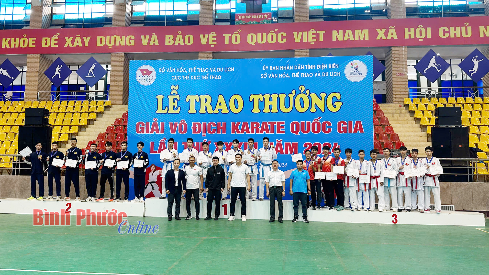 Bình Phước giành 1 huy chương vàng giải Vô địch Karate quốc gia lần thứ 33