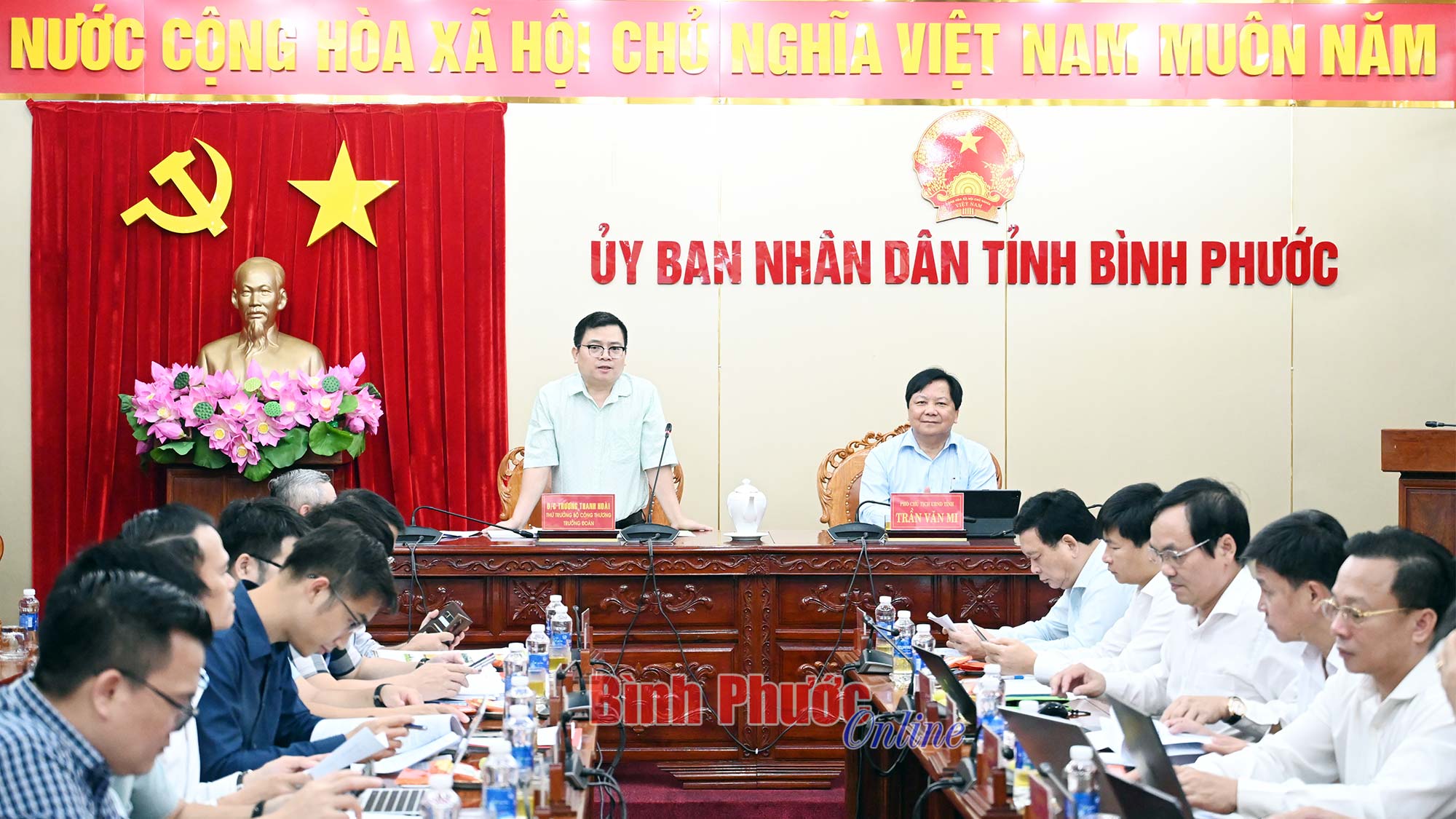 Bộ Công Thương làm việc tại Bình Phước