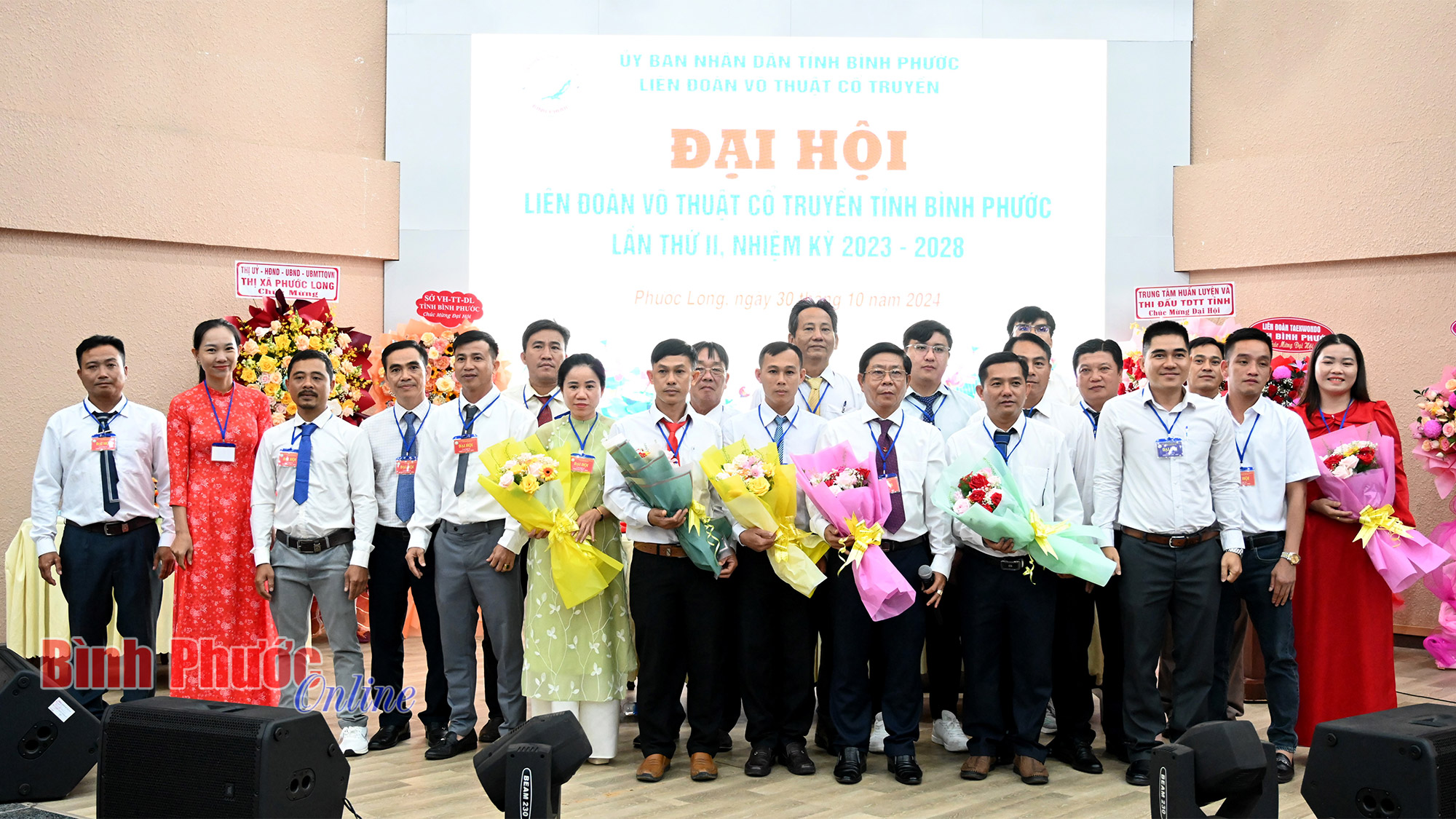 Đại hội Liên đoàn võ thuật cổ truyền tỉnh Bình Phước lần thứ 2