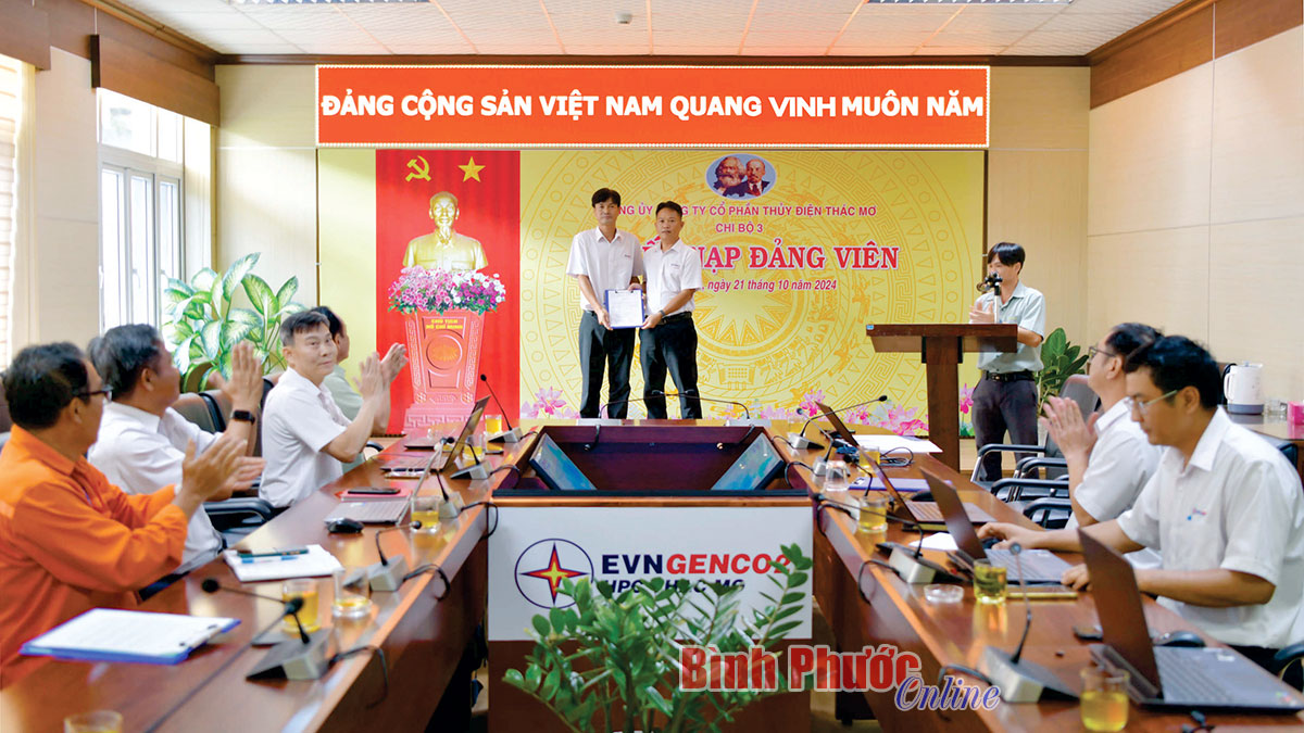 Đảng bộ TMP có 35 đảng viên tham gia sinh hoạt
