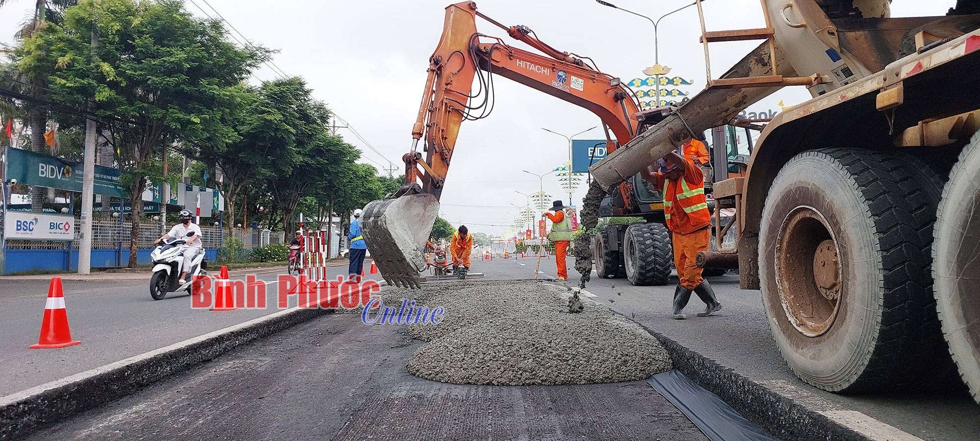Đẩy nhanh tiến độ sửa chữa quốc lộ 14