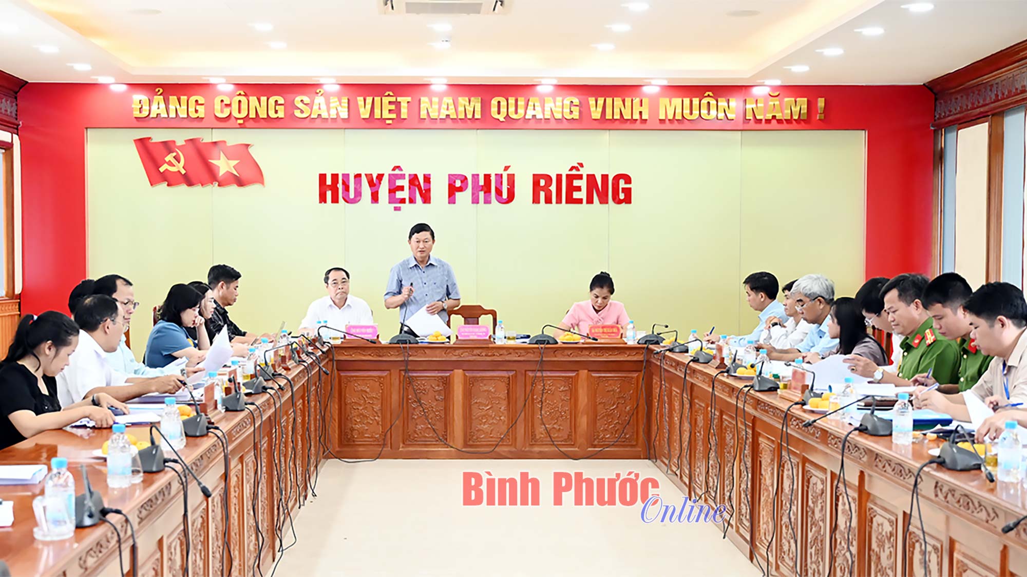 Giám sát hiệu quả hoạt động thông tin cơ sở tại Phú Riềng