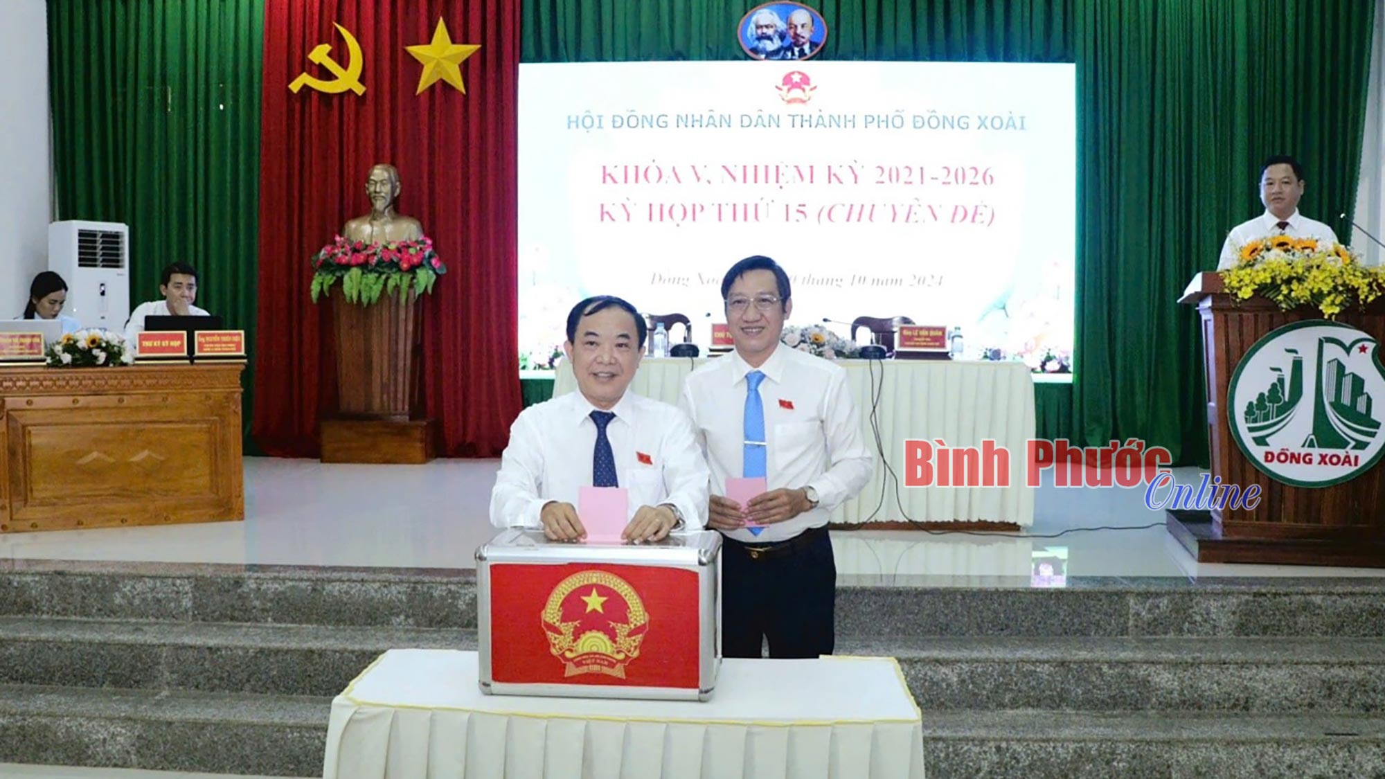 HĐND thành phố Đồng Xoài bầu bổ sung Phó chủ tịch UBND