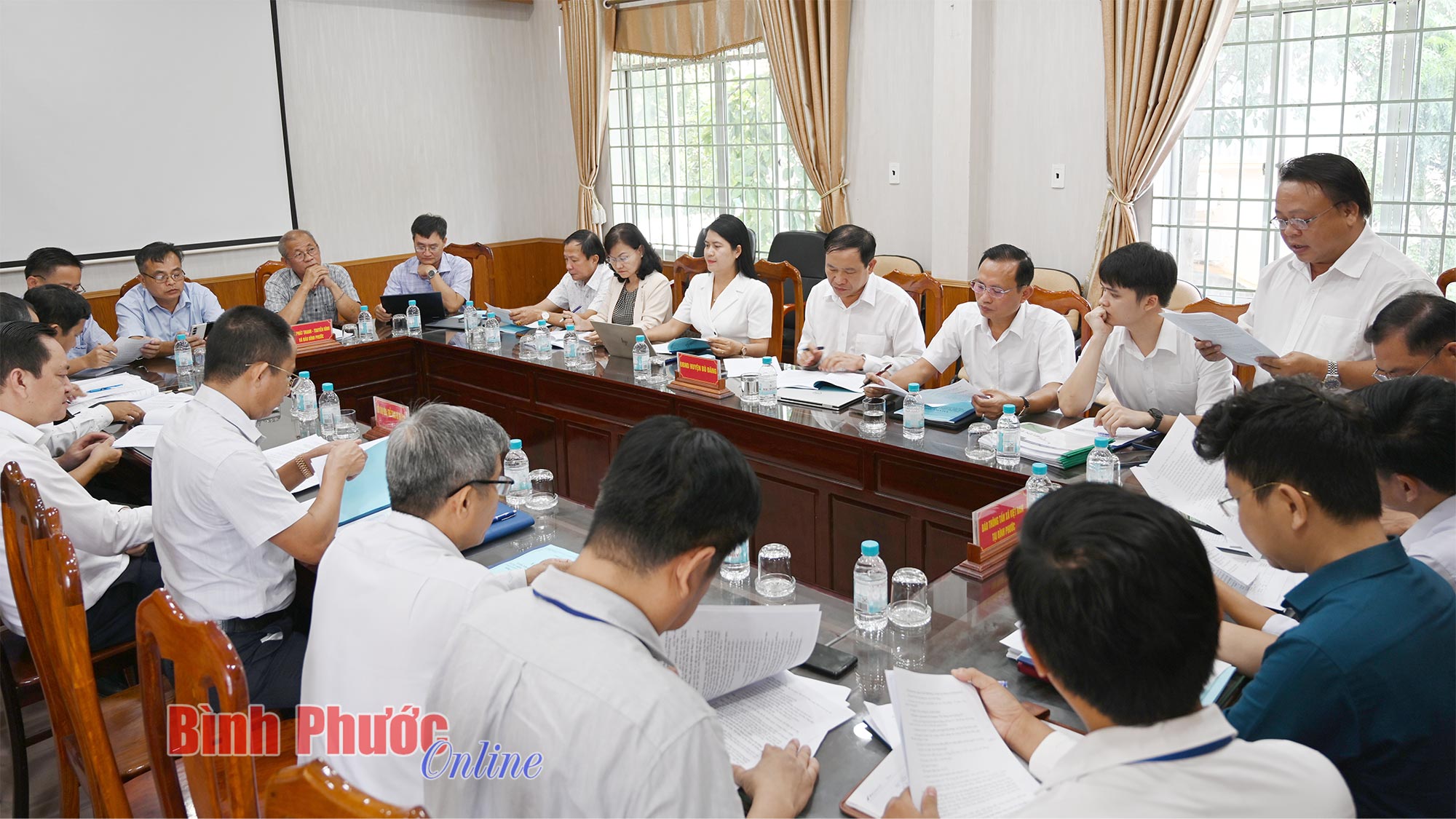 Họp bàn công tác chuẩn bị lễ kỷ niệm 50 năm giải phóng Bù Đăng