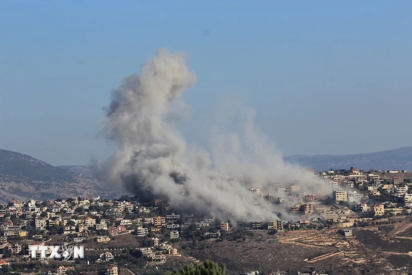 Israel tiến hành tấn công các tỉnh Homs và Hama của Syria