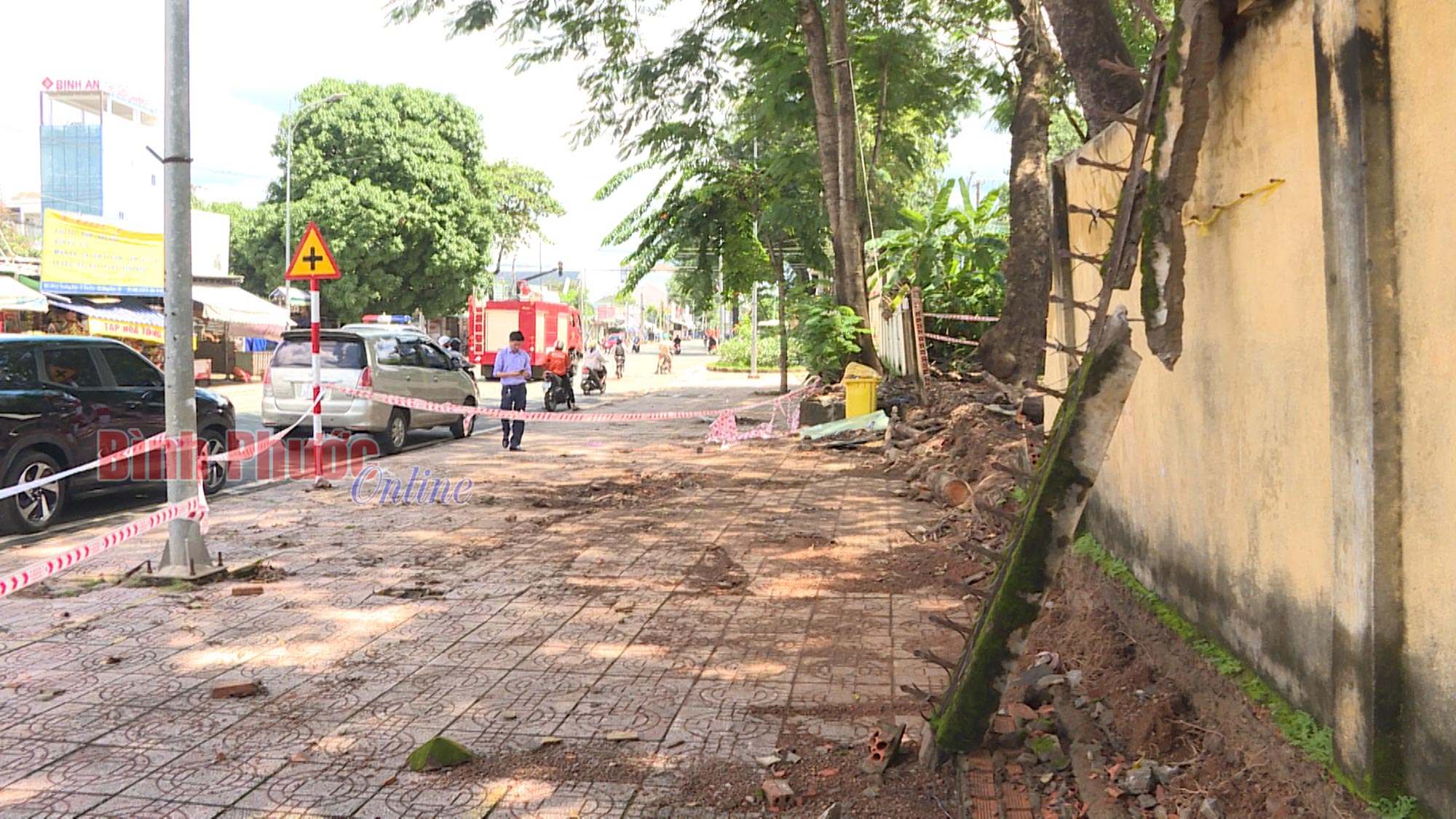 Đồng Xoài khắc phục hậu quả sau cơn mưa lớn