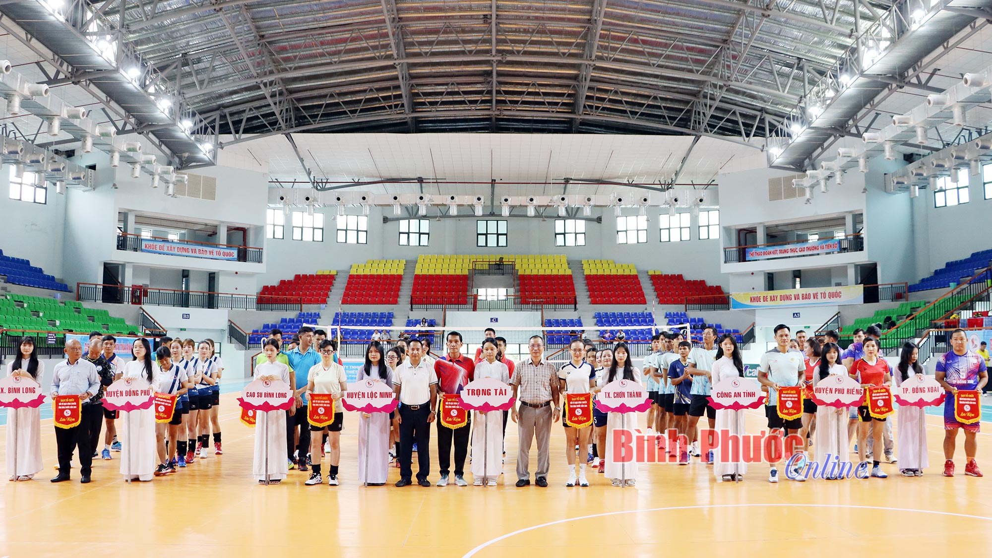 Khai mạc giải vô địch bóng chuyền tỉnh Bình Phước năm 2024