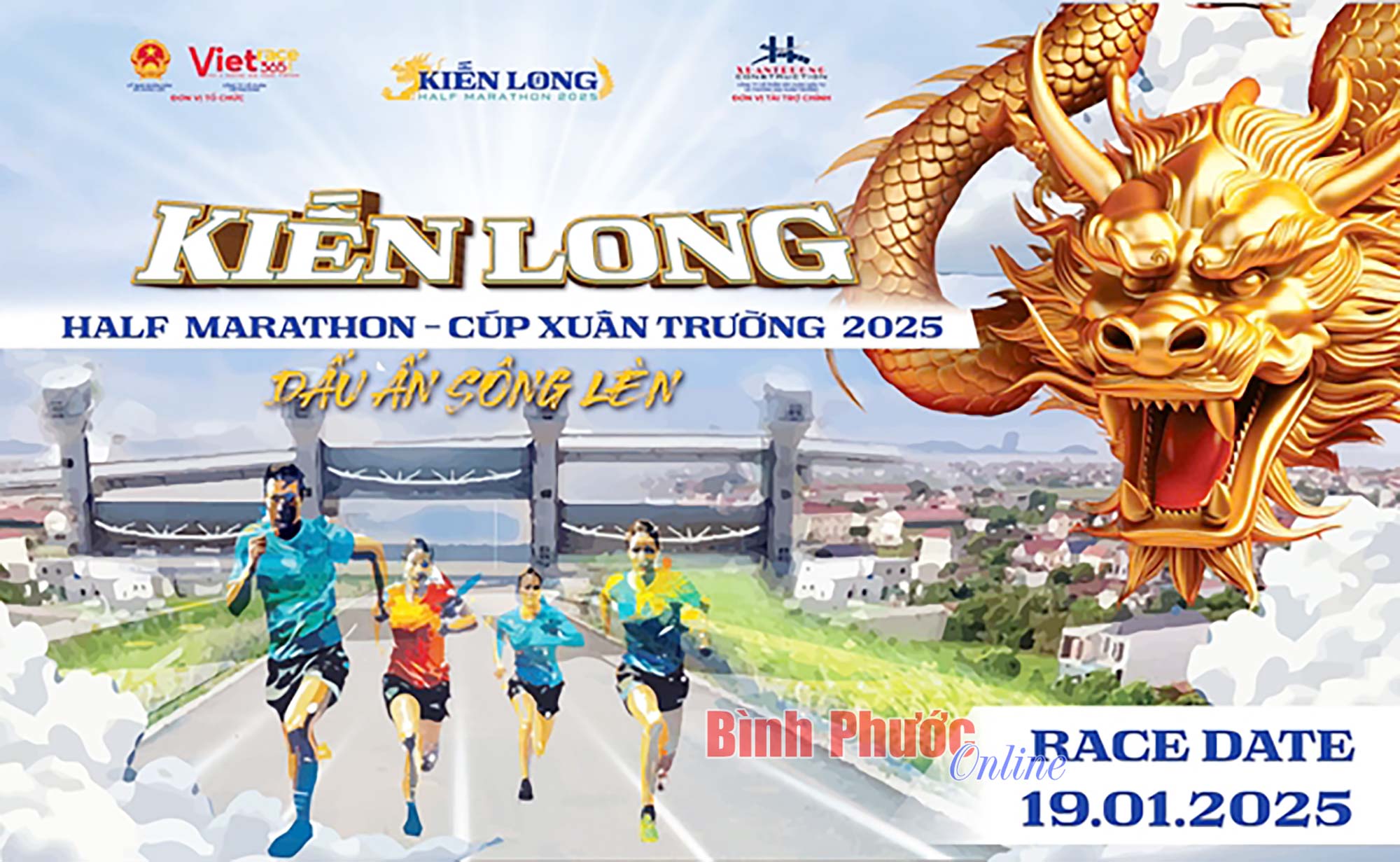 Lần đầu tiên Hậu Lộc có giải chạy half marathon chuyên nghiệp và quy mô lớn