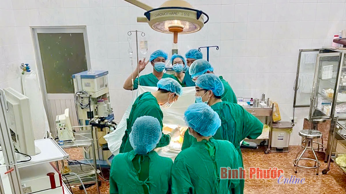 Lộc Ninh: Phẫu thuật thành công ca viêm ruột thừa cấp