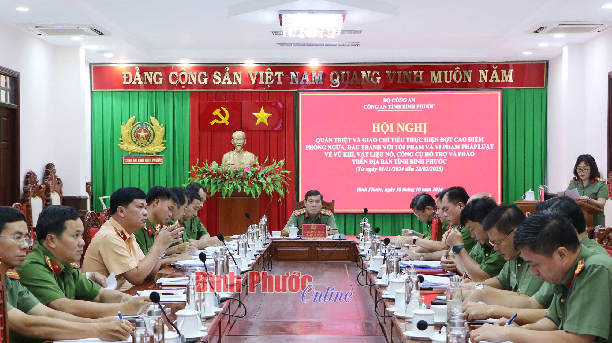 Nắm chắc tình hình địa bàn, đấu tranh quyết liệt với tội phạm