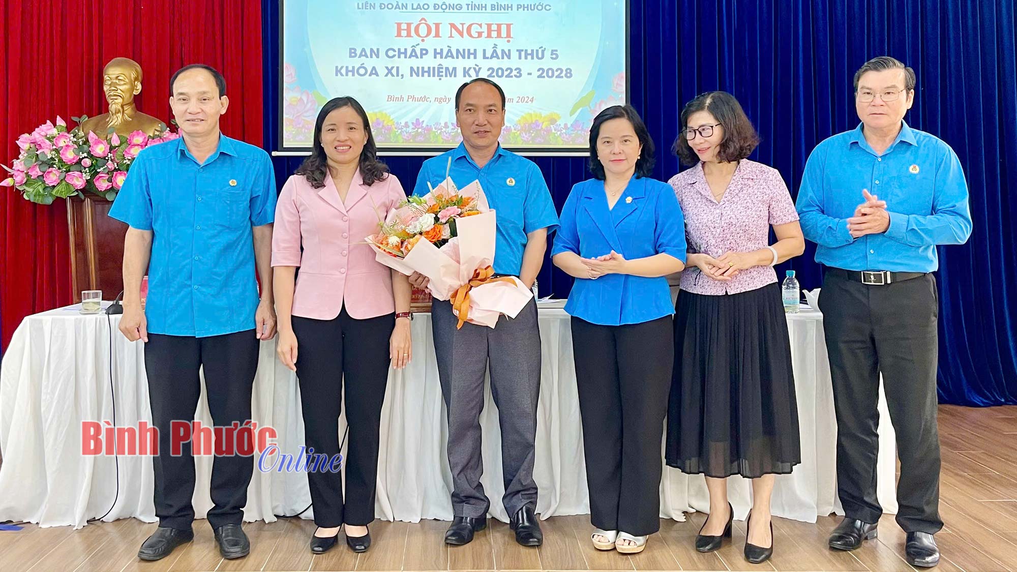 Ông Nguyễn Đức Thắng giữ chức Phó Chủ tịch Liên đoàn Lao động tỉnh Bình Phước