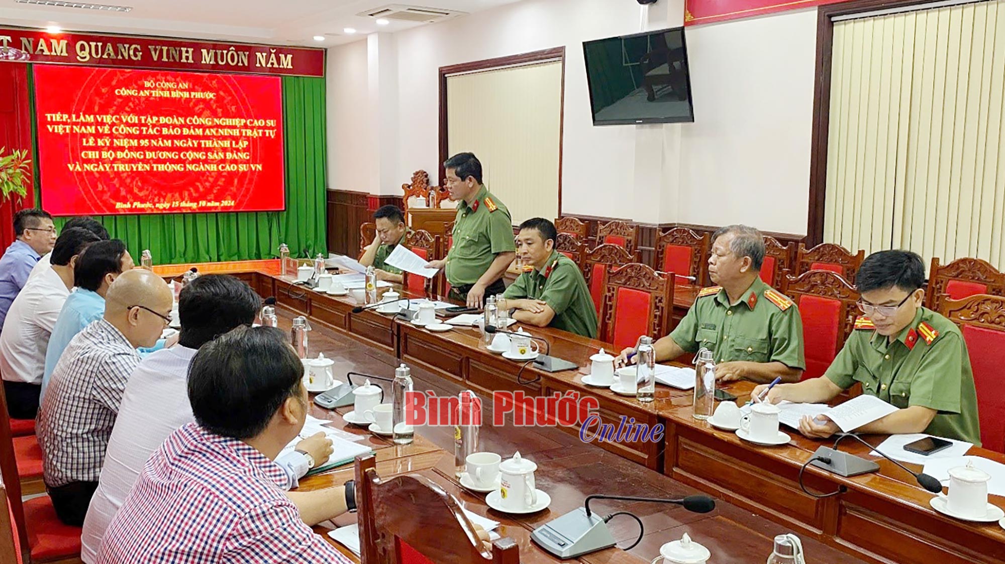 Phối hợp chặt chẽ bảo đảm an toàn tuyệt đối cho lễ kỷ niệm 