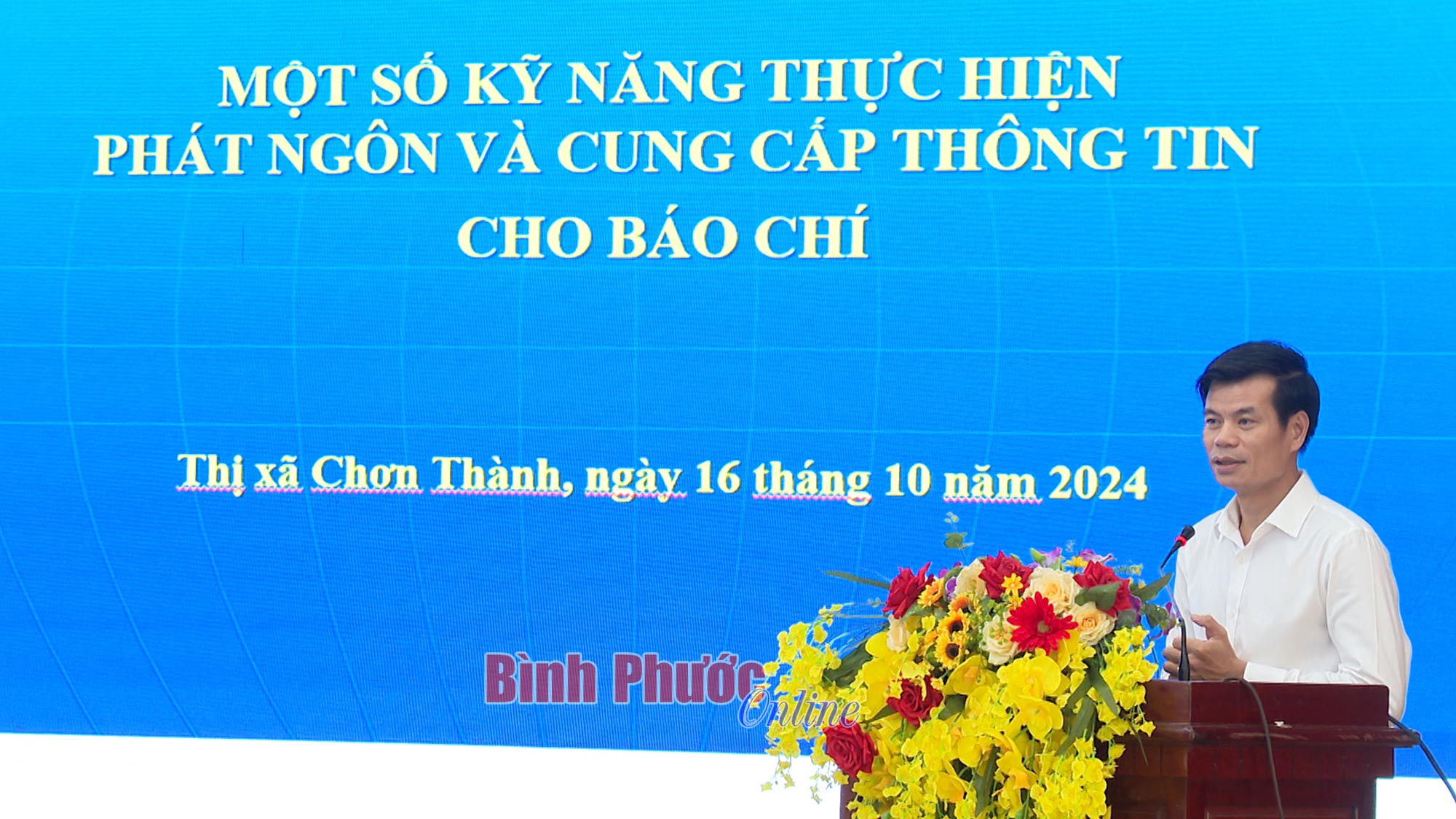 Tập huấn công tác người phát ngôn và cung cấp thông tin cho báo chí