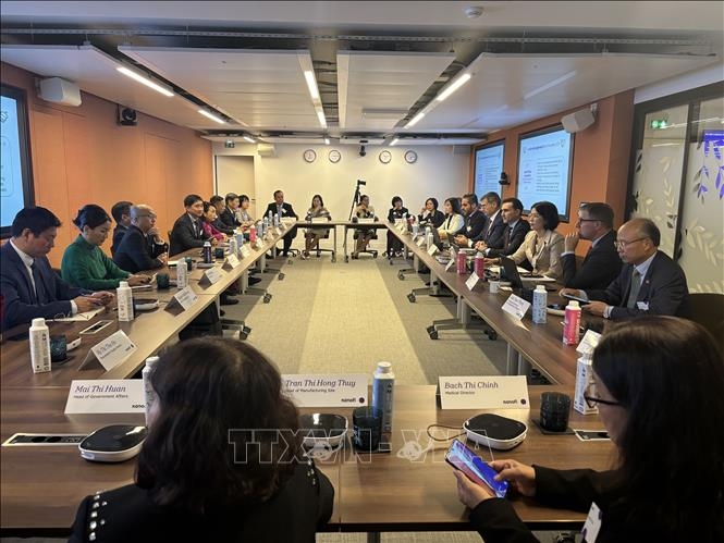 Việt Nam, Pháp tăng cường hợp tác trong lĩnh vực sản xuất vaccine