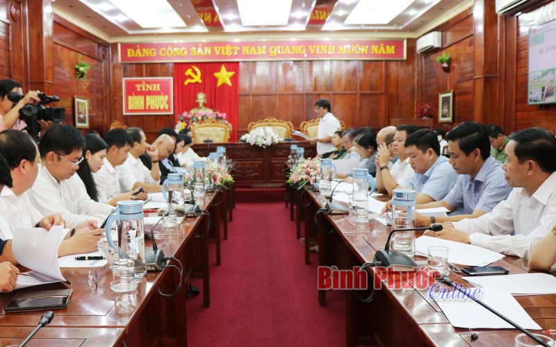 Bình Phước sẽ tổ chức hội nghị xúc tiến đầu tư