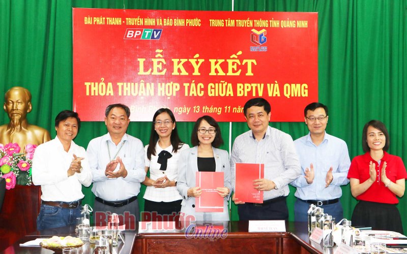 BPTV và Trung tâm Truyền thông Quảng Ninh ký thỏa thuận hợp tác