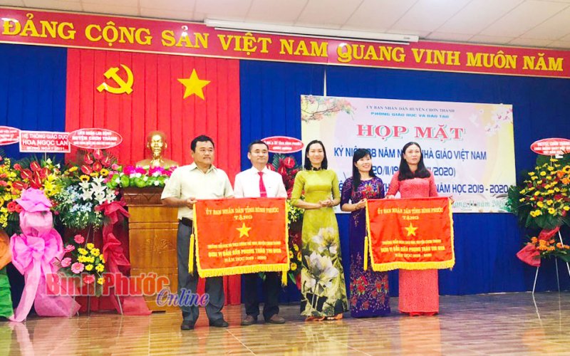 Chơn Thành: 100% giáo viên đạt chuẩn và trên chuẩn