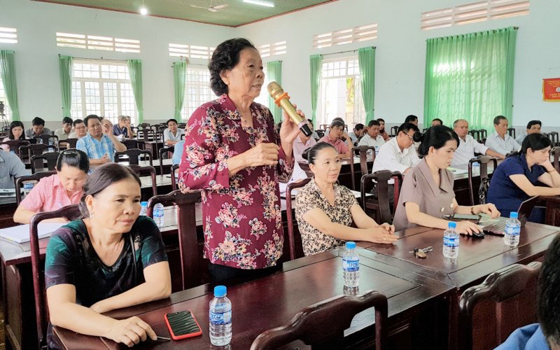 Đẩy nhanh giải quyết các vấn đề cử tri quan tâm