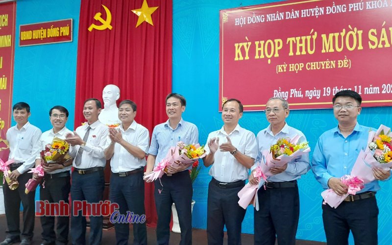 Đồng Phú có tân Phó chủ tịch UBND huyện