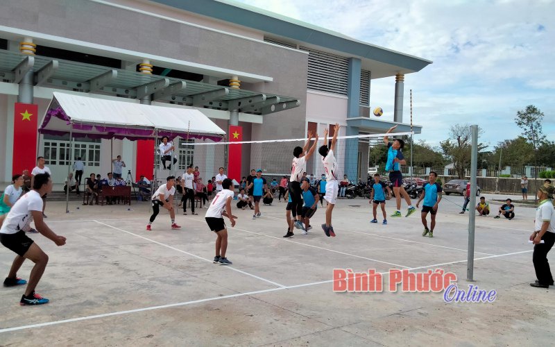 Giải bóng chuyền huyện Chơn Thành năm 2020