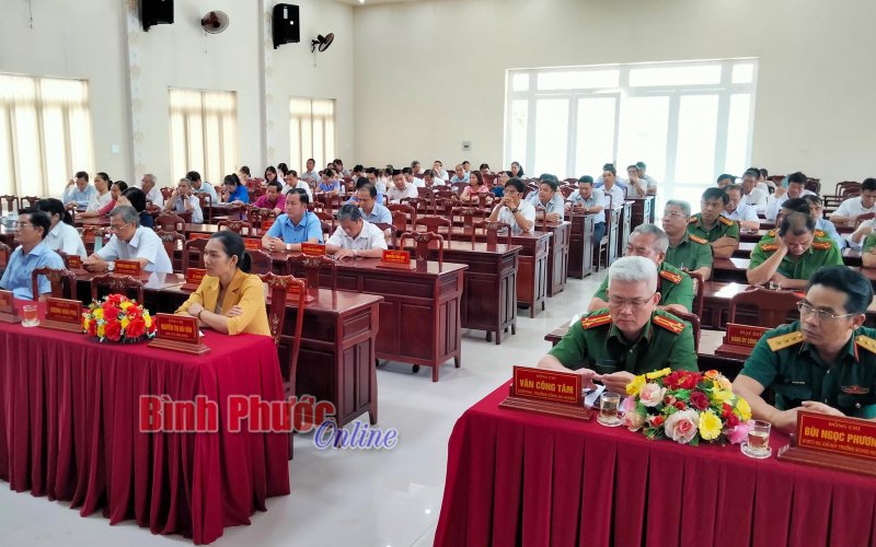 Huyện ủy Chơn Thành thông tin thời sự lần III/2020