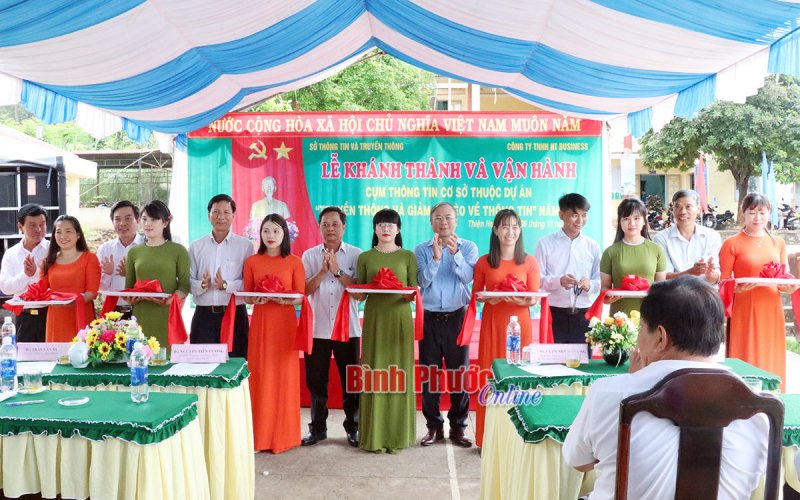 Khánh thành cụm thông tin cơ sở hiện đại ở xã Thiện Hưng