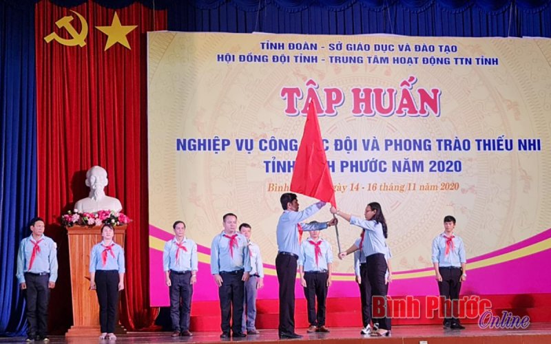 Nâng cao kỹ năng công tác đội cho cán bộ thanh thiếu nhi tỉnh