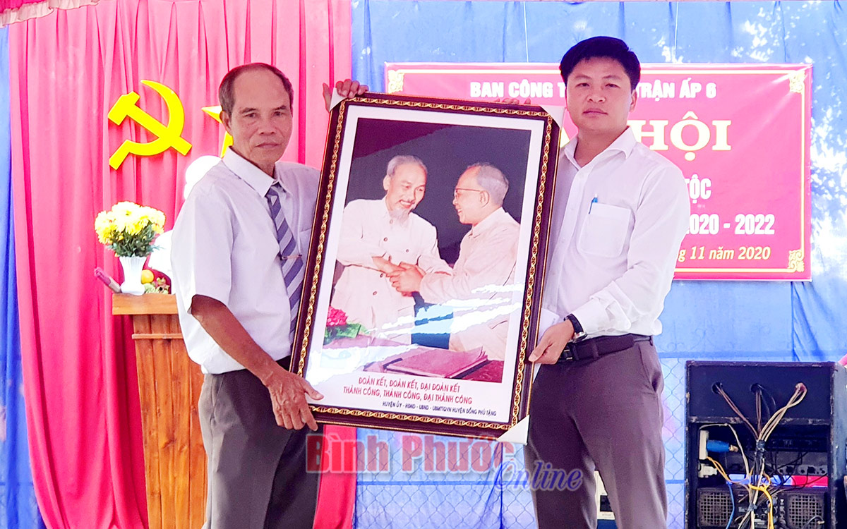 Ngày hội Đại đoàn kết toàn dân tộc tại ấp 6, xã Tân Lập