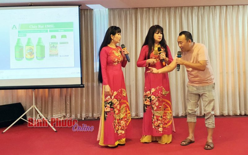 Tập đoàn An Nông giới thiệu sản phẩm tại tỉnh Bình Phước