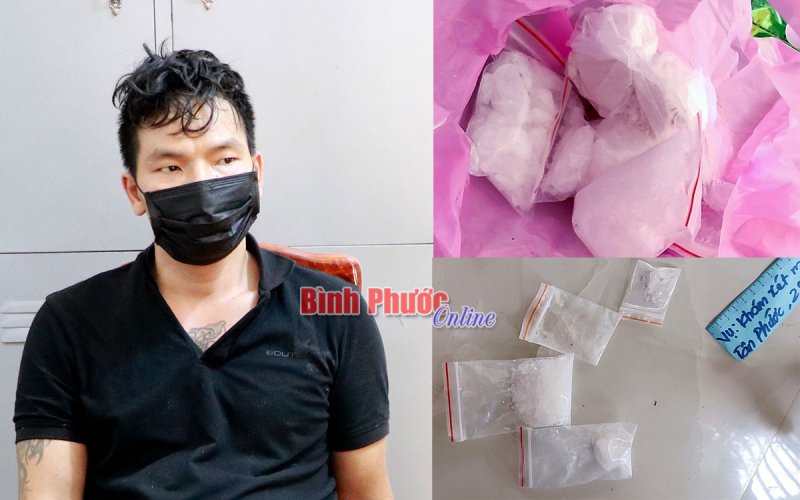 Bắt đối tượng tàng trữ trái phép chất ma tuý