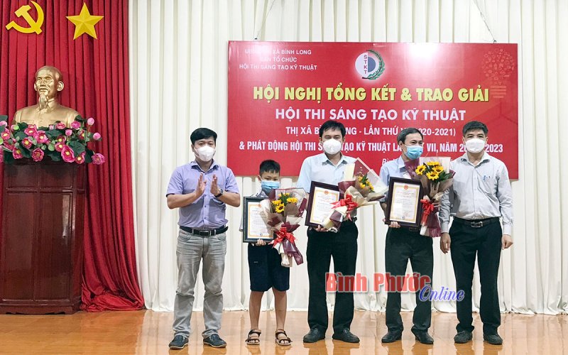 Bình Long có 3 sản phẩm sáng tạo kỹ thuật dự thi toàn quốc