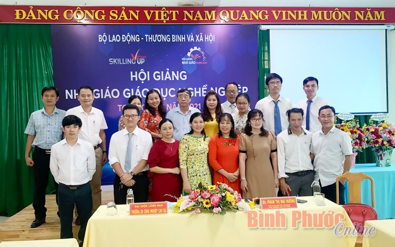 Bình Phước đạt 4 giải tại hội giảng nhà giáo giáo dục nghề nghiệp toàn quốc