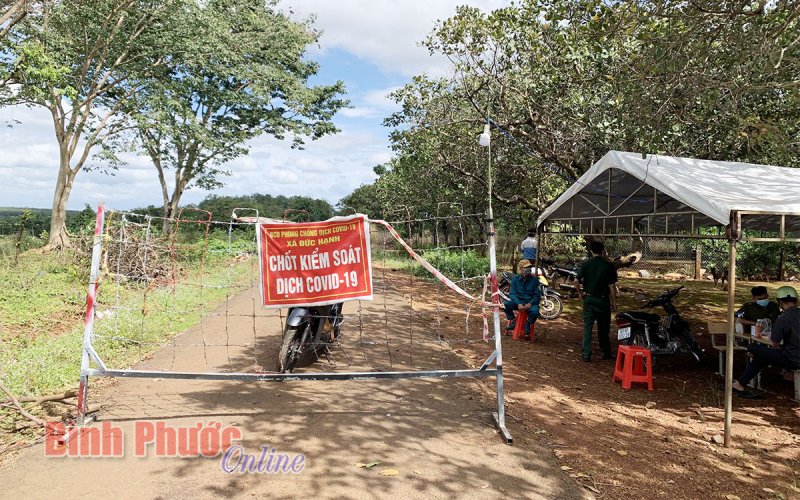 Bù Gia Mập ghi nhận ổ dịch tại thôn đồng bào dân tộc thiểu số