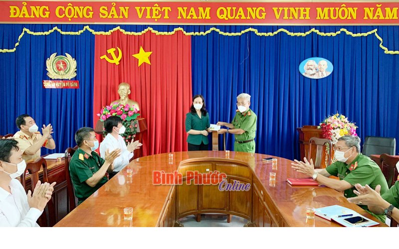 Chủ nhiệm UBKT Tỉnh ủy kiểm tra công tác phòng, chống dịch tại huyện Bù Đăng
