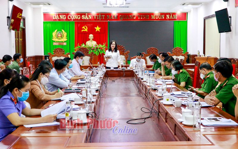 Đẩy mạnh cải cách tư pháp, đấu tranh hiệu quả với các loại tội phạm