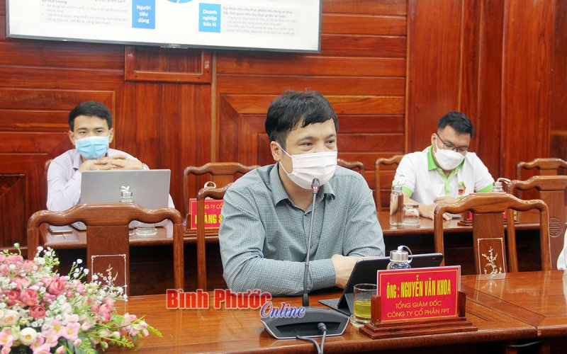 FPT sẵn sàng đồng hành với Bình Phước chuyển đổi số về kinh tế