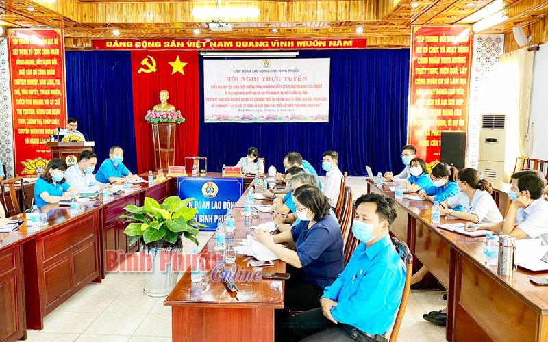 Hơn 170 cán bộ học tập nghị quyết đổi mới tổ chức và hoạt động của Công đoàn Việt Nam