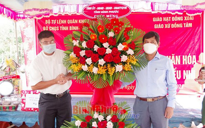 Kh&aacute;nh th&agrave;nh c&ocirc;ng tr&igrave;nh TDTT, khu vui chơi thiếu nhi tại Gi&aacute;o xứ Đồng T&acirc;m