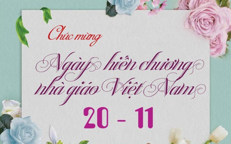 Mãi là ngày 20-11 đáng nhớ!