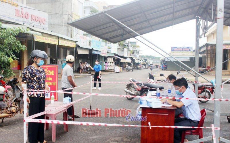 Phân loại cấp độ dịch trên địa bàn tỉnh Bình Phước