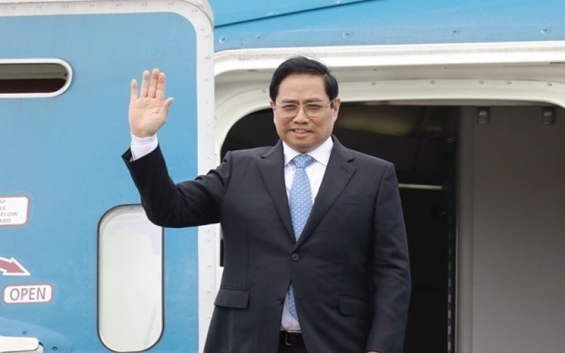 Thủ tướng Chính phủ Phạm Minh Chính lên đường thăm chính thức Nhật Bản
