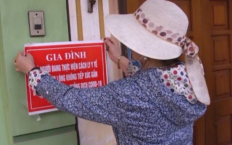 Trường hợp F1 sẽ cách ly tại nhà trong thời gian 14 ngày