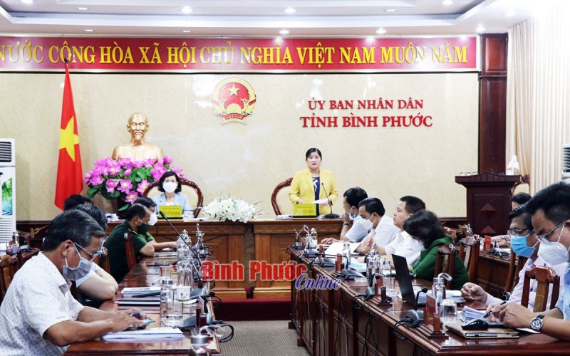 UBND tỉnh thông qua 25 nội dung trình kỳ họp HĐND tỉnh cuối năm 2021