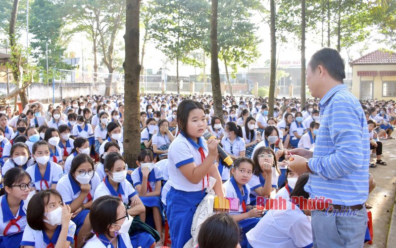638 nữ sinh được hướng dẫn phòng tránh bạo lực, xâm hại tình dục