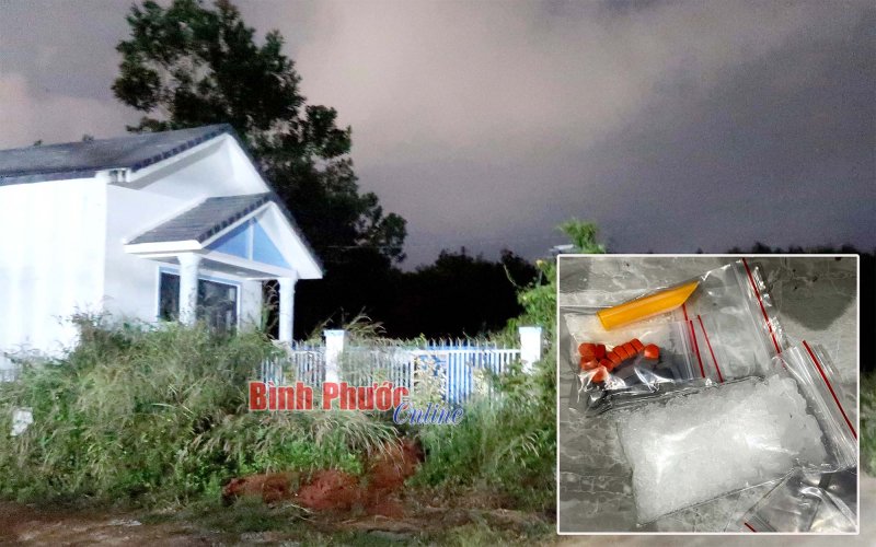 Bình Phước: Kiểm tra hành chính phát hiện trong nhà có ma túy
