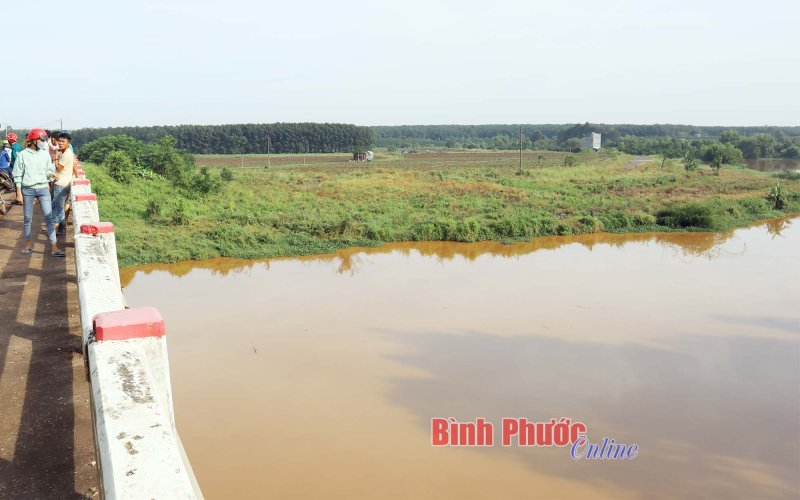 Bình Phước: Lặn tìm người phụ nữ nghi nhảy xuống Sông Bé