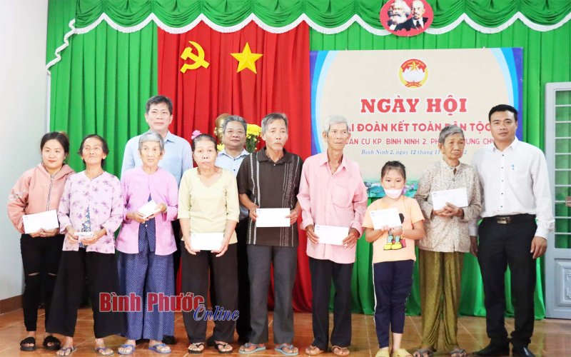 Bình Phước: Sôi nổi, đặc sắc Ngày hội đại đoàn kết toàn dân tộc